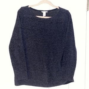 H&M blue knit sweater
